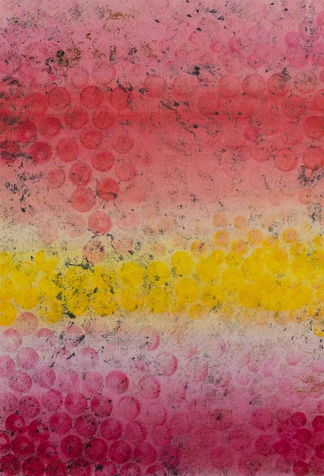 SP BOOBLE RED - Acrylic on paper - Format 40X30